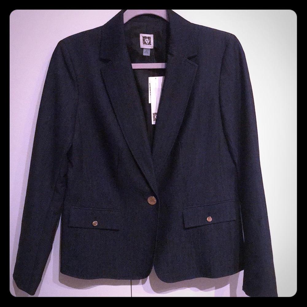 Navy Anne Klein blazer. Size S